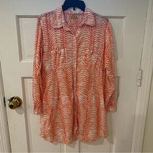 Roberta‎ Roller Rabbit Women’s Cotton Lightweight Tunic Dress Size Medium